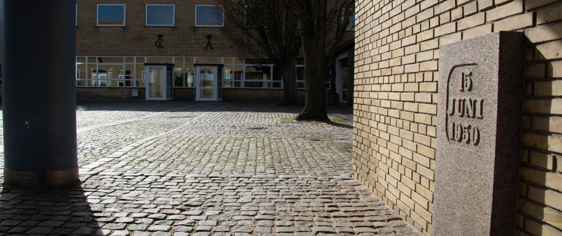IHS hovedindgang i Kongegården